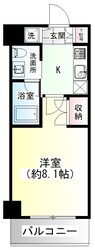 宮城野通駅 徒歩5分 5階の物件間取画像